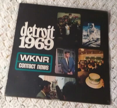 ORIGINAL Vintage WKNR Detroit Apr 17 1969 / news ? / SEALED LP - Image 1 of 2