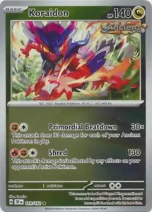 Koraidon 119/162 Reverse Holo TEF Temporal Forces Pokemon Card NM - Picture 1 of 1
