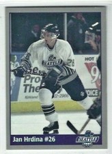 1995-96 Seattle Thunderbirds (WHL) Jan Hrdina