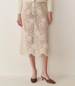 Doen Nandi Skirt in Daffodil In Calla Lily, Size XS - Picture 1 of 9