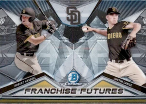 2020 BOWMAN CHROME FRANCHISE FUTURES SAN DIEGO PADRES - HASSELL/LANGE #FF-RJ - Picture 1 of 2