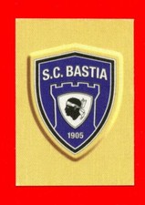 FOOT FRANCE Panini 2014-15 Figure Sticker n 1 - BASTIA BADGE 