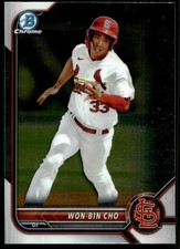 2022 Bowman Draft BDC-65 Won-Bin Cho   St. Louis Cardinals  Baseball Card