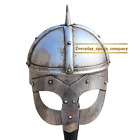 Casque masque viking médiéval - armure normande casque nasal viking en acier IMA-HLMT-135