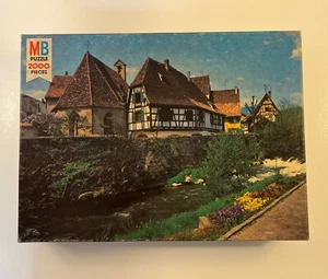 Vintage Milton Bradley Magnum Series Alsace Kayserberg Germany Puzzle NEW - Picture 1 of 6