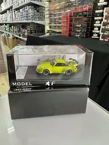 PORSCHE RWB 993 GREEN 1/64 SCALE DIECAST CAR MODEL BY XF MODELS - Picture 1 of 5