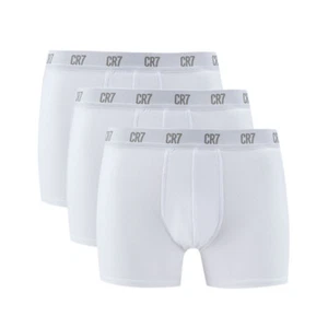 CR7 Boxers 3 Pack Mens Cristiano Ronaldo Basic Cotton Underwear Trunks - Picture 1 of 65