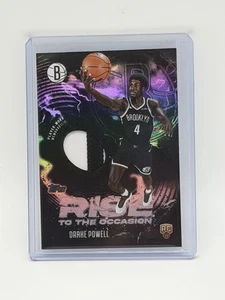 Drake Powell Topps 2025/26 Rookie Patch /10 Black Rainbow 1:12.616 Pack Odds! - Bild 1 von 6