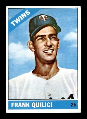 1966 Topps #207 Frank Quilici RC VG/VGEX X3568045 - Image 1 of 3