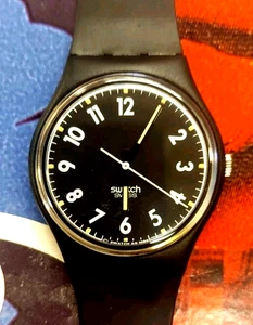 Reloj Swatch CABALLERO DE LA NOCHE SIN FECHA GB140 1990 Raro Vintage Cuarzo Nuevo de Lote Antiguo - Imagen 1 de 9