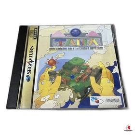 TAMA Sega Saturn Japan SS Import Puzzle Action Game CIB Case & Manual