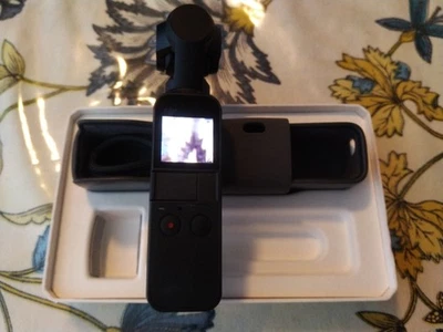 DJI Osmo Pocket 1 3-Axis Stabilizer and 4K Handheld Camera With Case - Image 1 of 4
