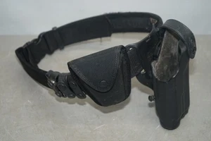 ^ Uncle Mikes Sidekick Tactical Security Duty Belt Size M W/ 6280-832 Holster - Picture 1 of 7