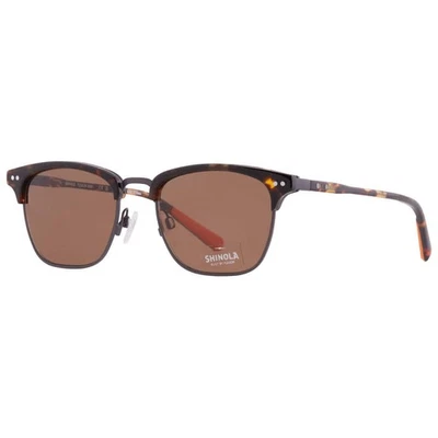 Gafas de sol Shinola marrón cuadradas para hombre SH2300S 242 52 SH2300S 242 52 Foto 1 de 4