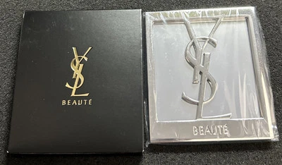 YVES SAINT LAURENT YSL Beauté Mirror. Silver.