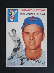 1954 Topps Baseball Card #208 Grady Hatton (NM or better) - Picture 1 of 2