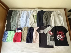 Under Armour Cat & Jack Zara Uniqlo Boys T-Shirt Pants Lot Small Medium 8-12 - Picture 1 of 21