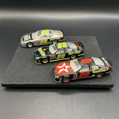 3#28 R Rudd Texaco Havoline (1)2000 (2)2002 1/64 NASCAR (1)Hasbro (2)Action Cars - Image 1 of 3