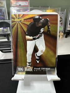 Frank Thomas 1996 96 partituras Big Bats inserto de lámina Chicago White Sox Hof #3 de 20 - Imagen 1 de 2