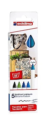 e-4600/5 S textile pen cool colours,  - Bild 1 von 4