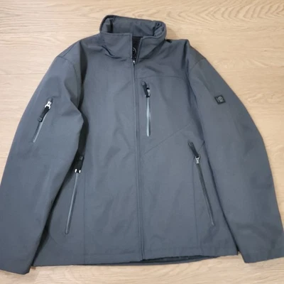 Chaqueta Tumi T Tech Negra Micro Bonded XL Aislada Oculta Con Capucha Esquí Invierno Abrigo Foto 1 de 4