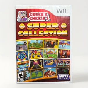Chuck E. Cheese's Super Collection  (Nintendo Wii, 2011)  CIB Complete Tested - Picture 1 of 4