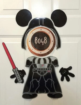 Darth Vader Star Wars Imperio Jedi Mickey Camarote Puerta Imanes Disney Cruise Foto 1 de 4