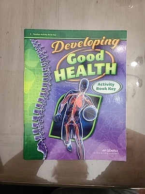 Abeka Developing Good Health Fourth Edition Teacher Activity Book Key - Image 1 of 4