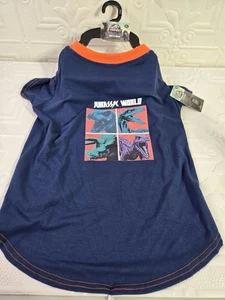 NUEVA Camiseta Dinosaurio Película Mundo Jurásico Ropa para Perros Ropa para Mascotas Talla XL - Imagen 1 de 8