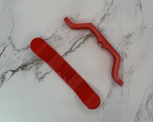 Cord Wrap for KitchenAid Mixer & Appliances | Rear-Mounted Cable Organizer | Red - Picture 1 of 4