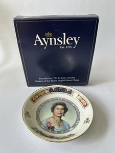 Aynsley Fine Bone China Commemorative Royal Golden Jubilee Dish - Picture 1 of 3