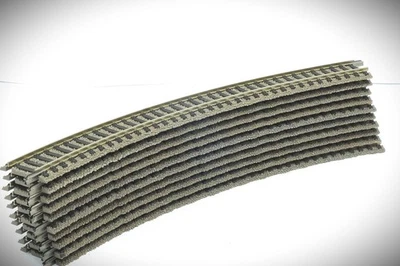 1:87 Ho Fleischmann Professional Track 10 Piece 6125 Track Bent R 420 - 36° Mint - Image 1 of 3