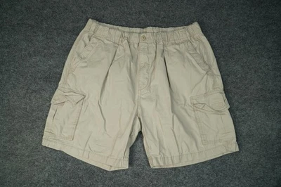 Tommy Bahama Pantalones Cortos Para Hombre XL Beige Relax Carga Cintura Elástica Cordón Bolsillos Foto 1 de 4