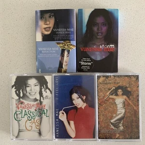 VANESSA MAE- 5x CASSETTE SINGLES (inc. STORM, Classical Gas) *LIKE NEW* - Picture 1 of 12