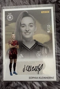 Panini DFB Team Set Mujer - Sophia Kleinherne Autógrafo 6/10 VFL Wolfsburgo - Imagen 1 de 2