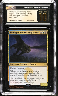 SILUMGAR, THE DRIFTING DEATH Fate Reforged Foil Rare CGC 10 MTG EDH [Nostalgium] - Image 1 of 2