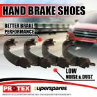 Protex Handbrake Shoes Set For Bmw 550 523I E60 530D 530I E61 650I 645Ci E63 E64