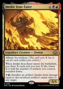 x1 Imskir Iron-Eater - Foil R MTG Modern Horizons 3 M/NM, English - Picture 1 of 1