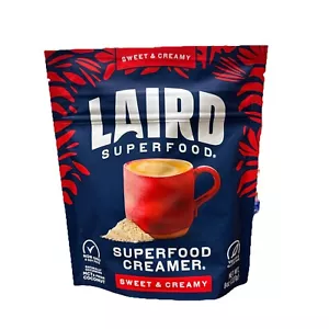 Laird Superfood Non-Dairy Superfood Creamer- Coconut Powder Coffee Creamer 8oz - Picture 1 of 3