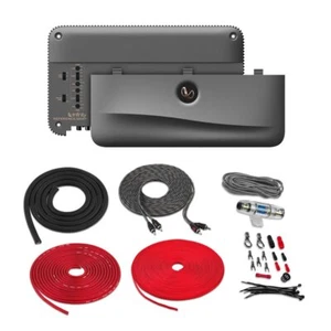 Infinity Reference 3004A 400W 4-Kanal Verstärker mit kostenlosem Belva 8 Gauge Amp Kit - Bild 1 von 11