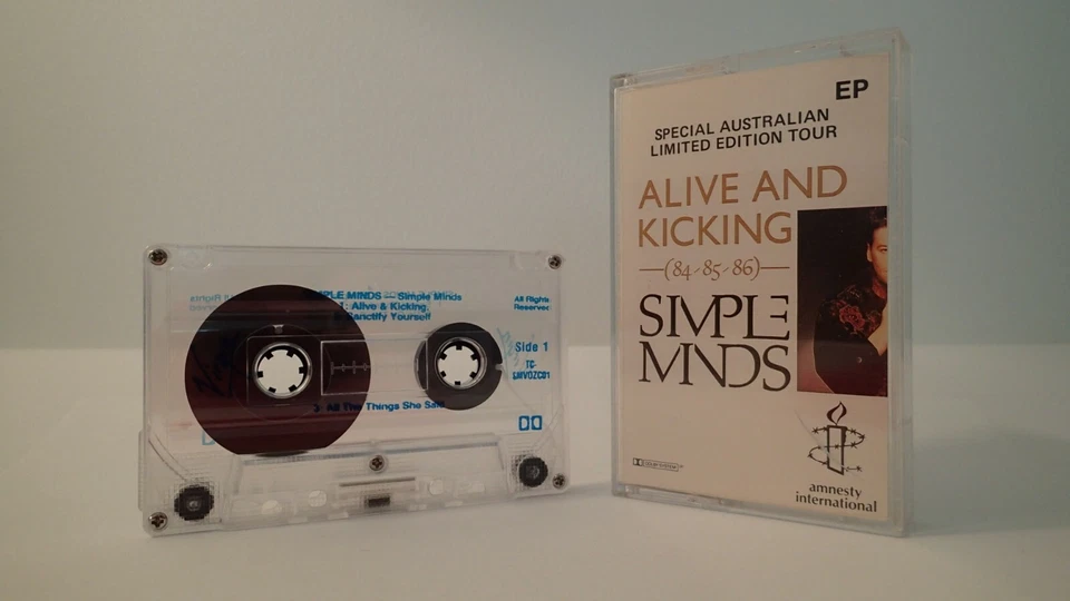 Simple Minds - Alive and Kicking - Audio Cassette Tape - Image 1 of 1