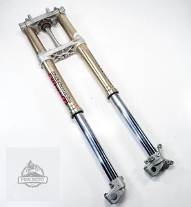 2008 04-08 HONDA CRF250R CRF 250R OEM Showa Front Suspension Forks Damper Clamp - Picture 1 of 12