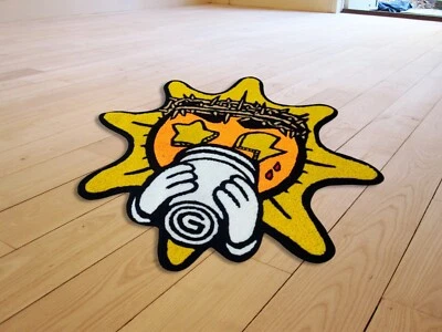 Chief Keef Glory Glo Gang Logo Floor Mat Area Carpets Living Room Accent Rugs I - Image 1 of 4