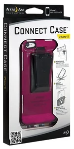 Nite ize Connect Case iPhone 5 5S SE Translucent Cranberry New CNT-IP5-20TC NEW - Picture 1 of 3