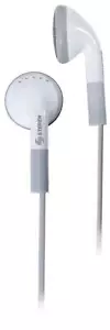 Auriculares con cable Steren de 3,5 mm con esponjas suaves extraíbles - blancos - Imagen 1 de 1