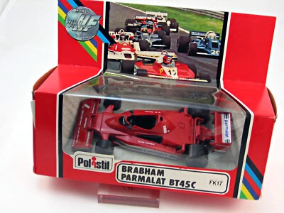POLISTIL BRABHAM PARMALAT BT45C 1/32 fondo magazzino scatolata - Immagine 1 di 4
