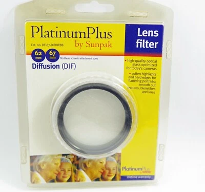 Sunpak 62mm Diffusion Filter - Image 1 of 2