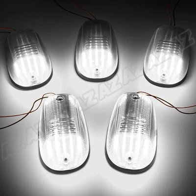 Luces LED blancas X5 para camioneta Dodge Ram 1500 2500 3500 2003-2018 cabina techo Foto 1 de 4