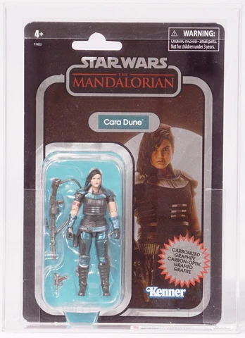 Star Wars Vintage Collection CAS 80 Cara Dune Carbonized AFA Cover