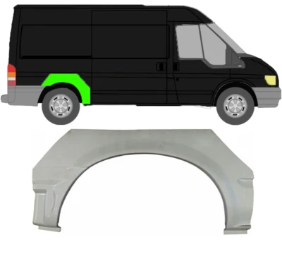 Guardabarros Para Ford Transit 2000 - 2013 Derecho - Imagen 1 de 3